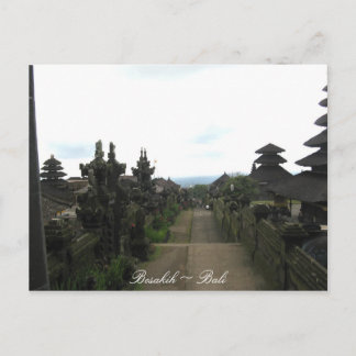 Besakih Temple Bali Briefkaart