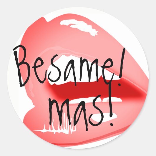 Besame mas sticker (Voorkant)