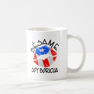 Besame Soy Boricua Kiss Ik ben Puerto Ricaan Koffiemok
