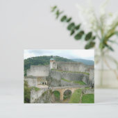 Besançon, citadel rampart briefkaart (Staand voorkant)
