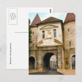 Besançon, Old city Gateway Briefkaart (Voorkant / Achterkant)