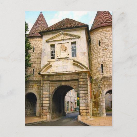 Besançon, Old city Gateway Briefkaart (Voorkant)