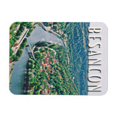 Besançon Photo Vintage Magneet (Horizontaal)