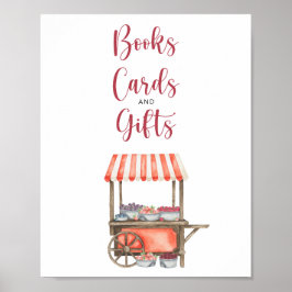 Besbabyfeest - boeken kaarten en cadeaus poster
