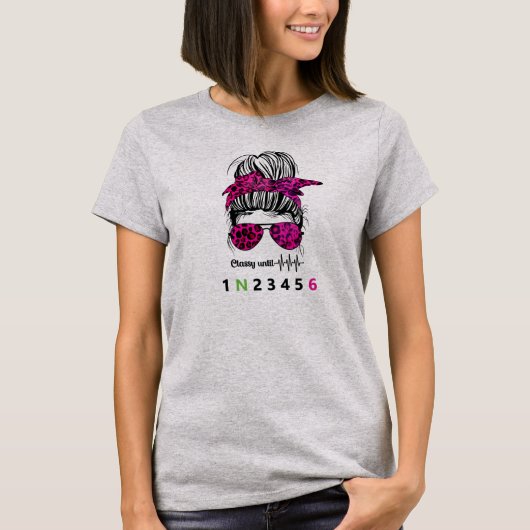 Beschaafd Totdat... Grappig Motor T-Shirt (Voorkant)