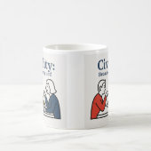 Beschaafdheid: Waarom niet! Mok (Center)