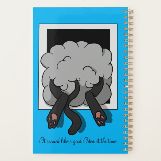 Beschaamde Kat Planner (Achterkant)