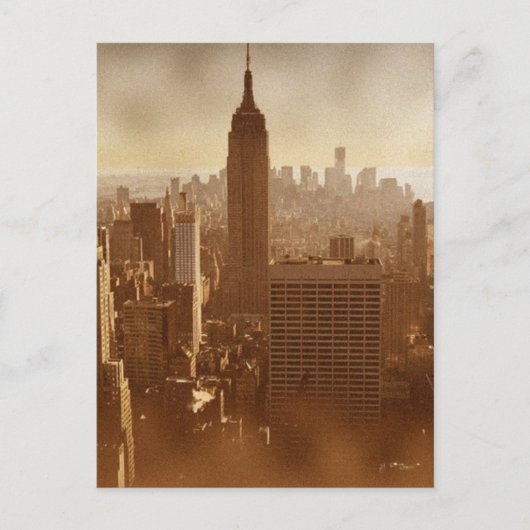 Beschadigd fotoeffect New York Briefkaart (Voorkant)