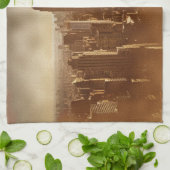 Beschadigd fotoeffect New York Theedoek (Gevouwen)