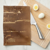 Beschadigd fotoeffect New York Theedoek (Quarter Fold)