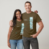 Beschadigd Geheugen Tech Typografie Ontwerp T-shirt (Unisex)