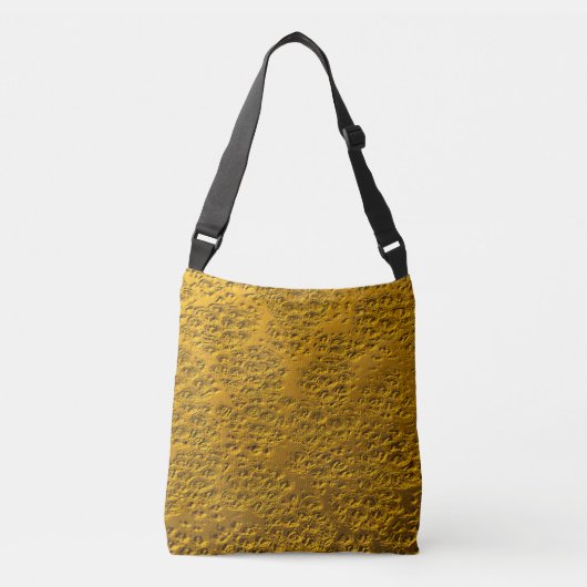 Beschadigd goud crossbody tas (Voorkant)