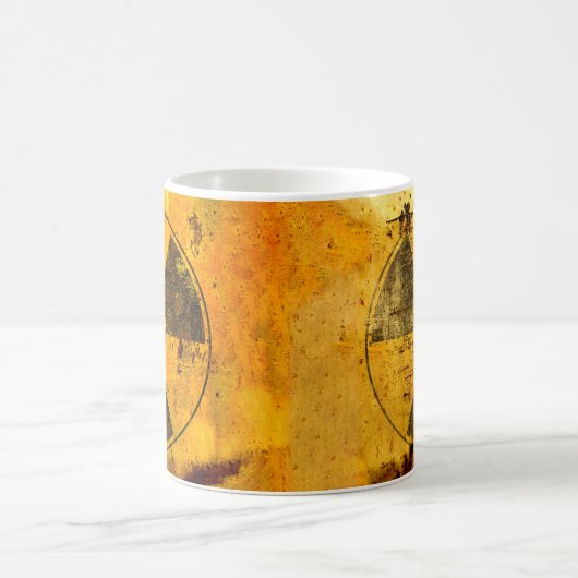 Beschadigde Mok van de afvalcontainer voor kernafv (Center)