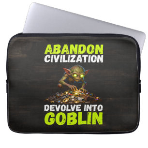 Beschaving Opgeven Ontaarden In Grappige Goblin Laptop Sleeve