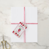 Bescheiden 1e verjaardag cadeaulabel (Met Touw)
