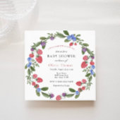 Bescheiden Baby Shower Uitnodiging