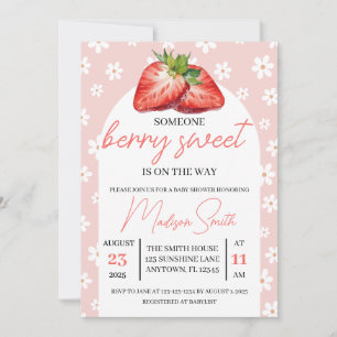 Bescheiden Baby Shower Uitnodiging
