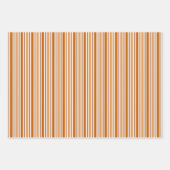 Bescheiden Ditsy Bloembruin Happy Thanksgiving Inpakpapier Vel (Voorkant 3)