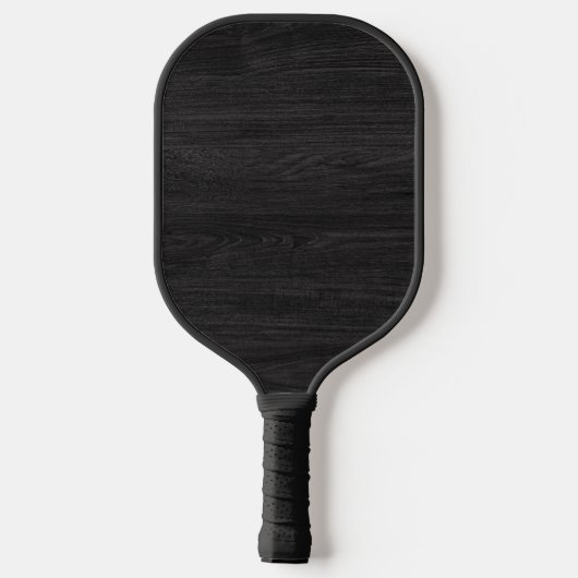Bescheiden donker hout pickleball paddle (Achterkant)