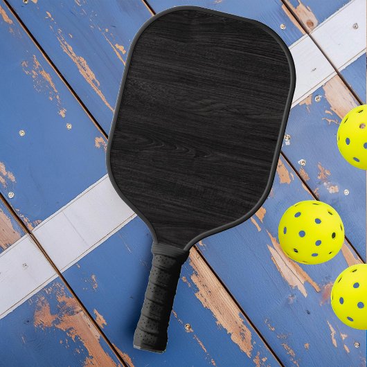 Bescheiden donker hout pickleball paddle