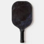 Bescheiden Donkere Steen Pickleball Paddle (Voorkant)