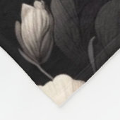 Bescheiden Hibiscus Fleece Deken (Hoek)