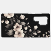 Bescheiden Hibiscus Samsung Galaxy Hoesje (Achterkant horizontaal)