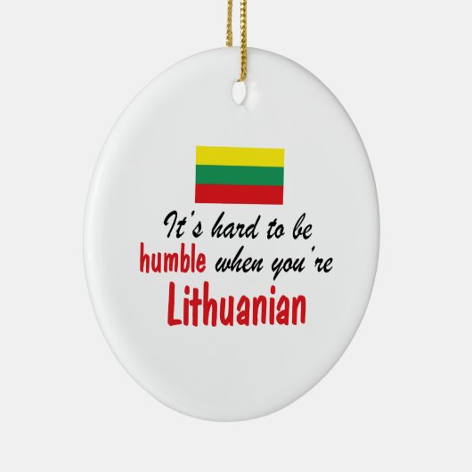 Bescheiden Let Keramisch Ornament (Rechts)