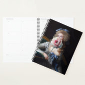 Bescheiden met Roze Pioen Planner (Display)
