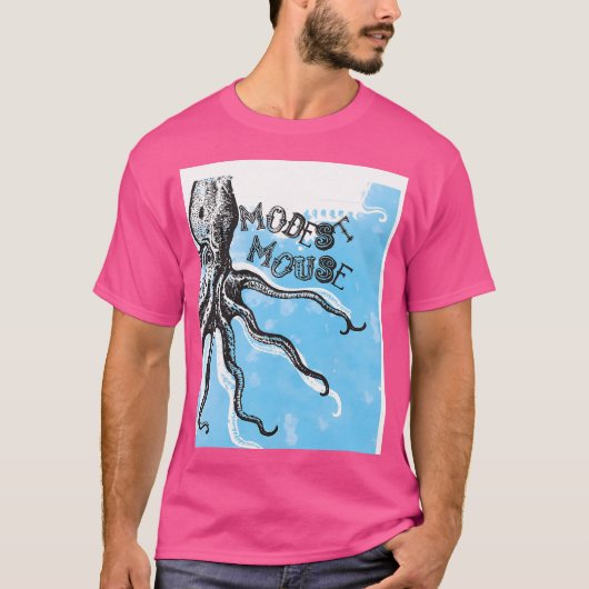 bescheiden muis-octopus t-shirt (Voorkant)