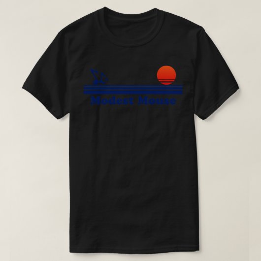 bescheiden muisretro t-shirt (Design voorkant)