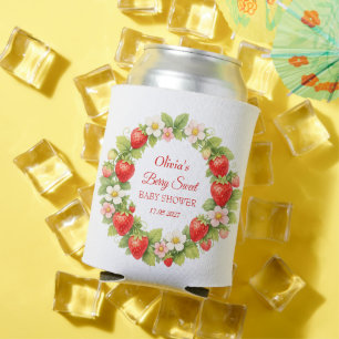 Bescheiden Zoete Baby Shower Aardbei Baby Meisje J Blikjeskoeler