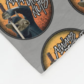 Bescherm altijd je noten - grappige ninja eekhoorn fleece deken (Hoek)