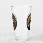 Bescherm altijd je noten - grappige ninja eekhoorn glas (Links)