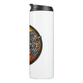 Bescherm altijd je noten - grappige ninja eekhoorn thermosbeker (Geroteerd rechts)