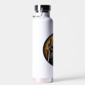 Bescherm altijd je noten - grappige ninja eekhoorn waterfles (Rechts)