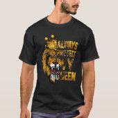 Bescherm altijd mijn koningin met een paar steekpe t-shirt (Voorkant)