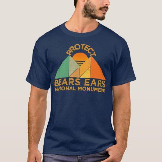 Bescherm Beren Ears Nationaal Monument T-shirt (Voorkant)