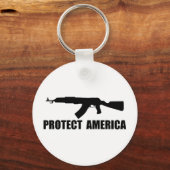 Bescherm de Amerikaanse Sleutelhanger (Voorkant)