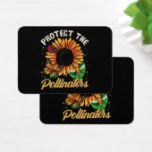 Bescherm de bestuivers om de bijen te redden met z visitekaartje (Bureau)