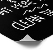 Bescherm de bijen Plant Meer bomen Reinig de Zeeen Poster (Hoek)