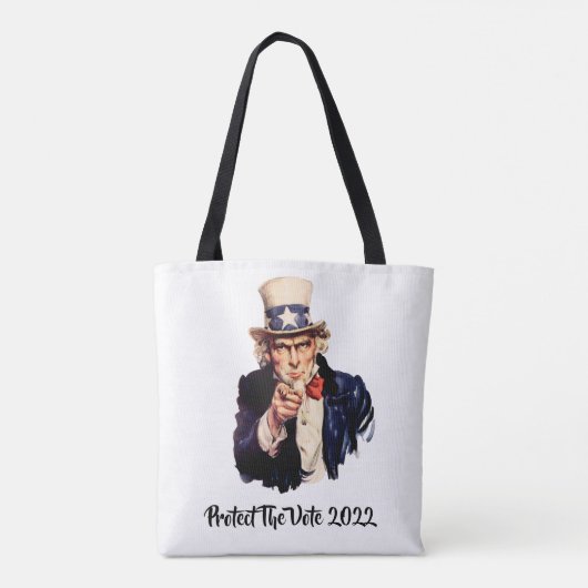 Bescherm de Canvas tas 2024 (Achterkant)