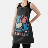 Bescherm de Dolls Gelijkheid Trans LGBT katten Lov Schort (Insitu)