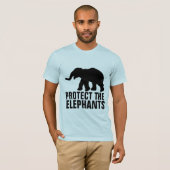 BESCHERM DE ELEPHANTS T-SHIRTS (Voorkant volledig)
