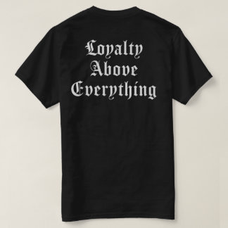 Bescherm de Familie Zakformaat Logo Wit T-Shirt