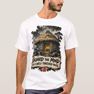 Bescherm de Geest als een Goed Afgedekt Huis Dhamm T-shirt