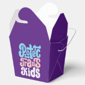 Bescherm de Kinder doos van de Ventilator Bedankdoosjes (Geopend)