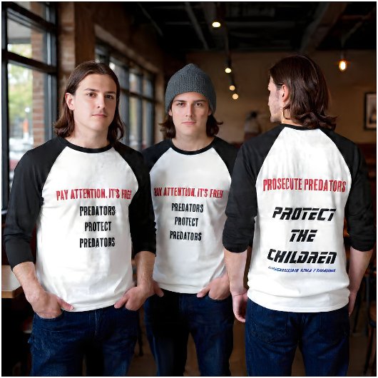 Bescherm de kinderen - P3 T-shirt