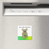 Bescherm de Koala-Beren Magneet (Insitu (Vaatwasser))