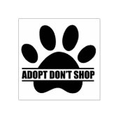 Bescherm de kunststempel van de redding van huisdi rubberstempel (Afrduk)